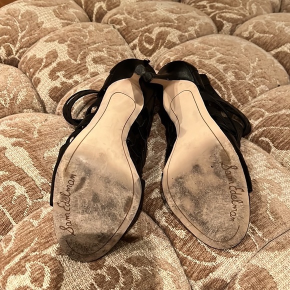 NEW Sam Edelman Alysia Leather Heels - Picture 4 of 4